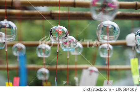 Scenery with wind chimes Scenery with wind chimes 106694509