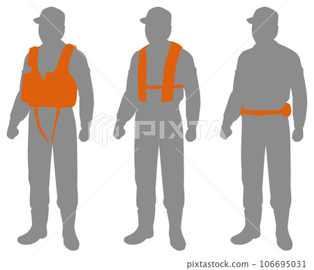 3 types of life jackets 106695031