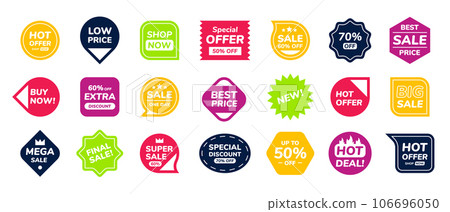 Best deal badge icon. Best deal banners, badge, sticker, sign, tag