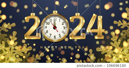 Set of metal numbers 2024 vector Set of metal numbers 2024 vector 106696180