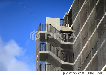 Newly built condominium nearing completion 106697503