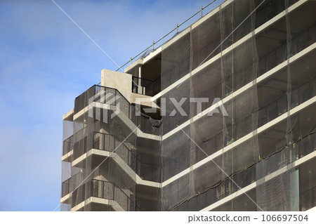 Newly built condominium nearing completion 106697504