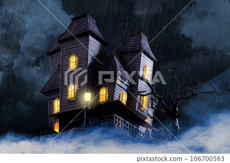 雨中的鬼屋 106700563