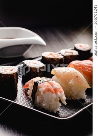 Sushi Set served ready to eat 106701245
