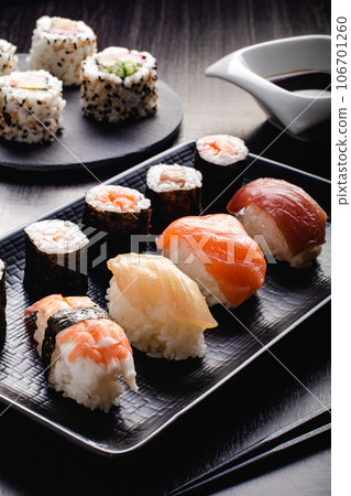 Sushi Set served ready to eat Sushi Set served ready to eat 106701260