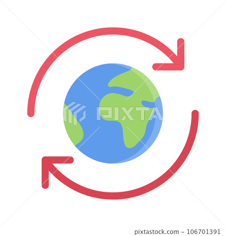 design vector image icons cycling earth design vector image icons cycling earth 106701391