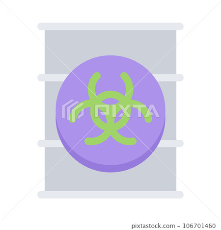 design vector image icons waste radiation 106701460