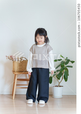 Children's Spring Clothes Autumn Clothes Fashion Coordination Full Body (Portrait) 106705450