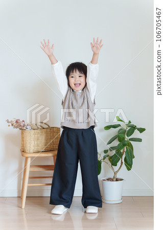 Children's Spring Clothes Autumn Clothes Fashion Coordination Full Body (Portrait) Children's Spring Clothes Autumn Clothes Fashion Coordination Full Body (Portrait) 106705467