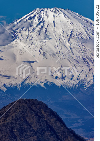 從箱根·Mingjigadake和Kintokiyama看到的富士山 從箱根·Mingjigadake和Kintokiyama看到的富士山 106705622