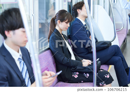 Men and women shooting cooperation "Keioh Electric Railway Co., Ltd." Men and women shooting cooperation "Keioh Electric Railway Co., Ltd." 106706215