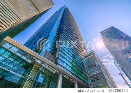 Tokyo cityscape in Japan View of Tokyo Midtown Yaesu, which opens today, etc. = March 10, 2023 106706324