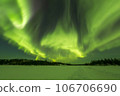 Yellowknife aurora spreads across the sky 106706690