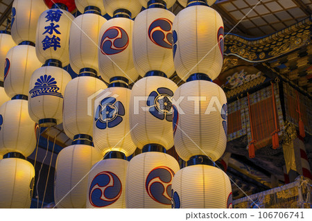Kyoto Gion Festival Yoiyama Kikusui Hoko Kyoto Gion Festival Yoiyama Kikusui Hoko 106706741