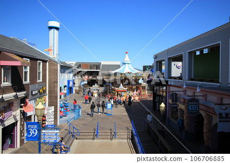 The most beautiful city in the world! Recommended sightseeing spots in San Francisco: Golden Gate Bridge, Alcatraz, Pier The most beautiful city in the world! Recommended sightseeing spots in San Francisco: Golden Gate Bridge, Alcatraz, Pier 106706885