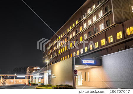 Hospital night view (Himeji City, Hyogo Prefecture) *Photo location in the comment section of the work Hospital night view (Himeji City, Hyogo Prefecture) *Photo location in the comment section of the work 106707047
