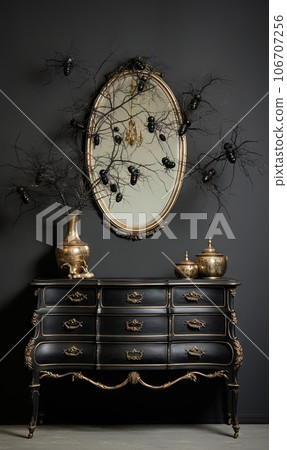 green emerald velvet dress Harmony Dresser & Mirror main image 0