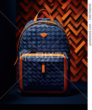 an orange and blue backpack on a black background with the words'shop now for all your favorite brands ' an orange and blue backpack on a black background with the words'shop now for all your favorite brands ' 106708046