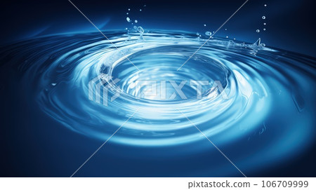 AI generated image Water vortex Drops Splash 106709999