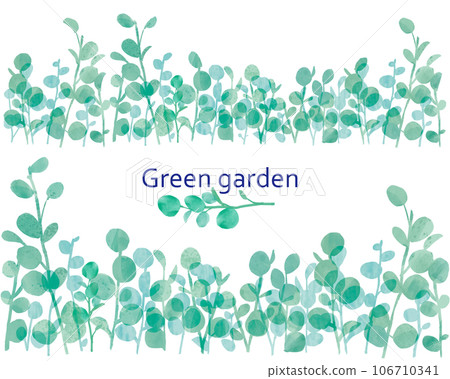 Green plant material_size and small 106710341