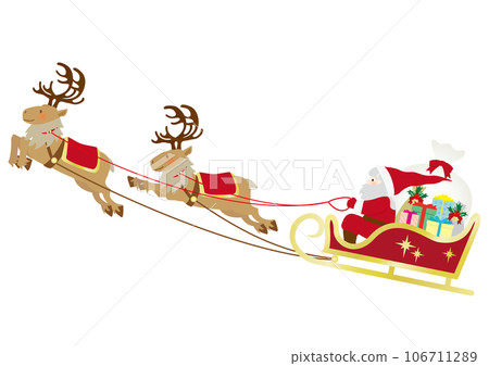 Christmas vector illustration material of Santa - Stock Christmas vector illustration material of Santa - Stock