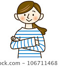 Women with arms 106711468