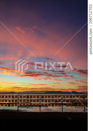 Daisan Higashi Station Morning Scenery 106712703