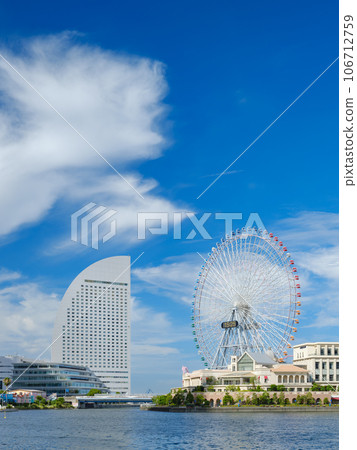 Yokohama_Minato Mirai district cityscape Yokohama_Minato Mirai district cityscape 106712759