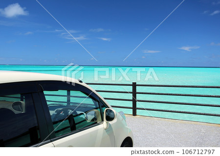 Summer Okinawa Miyakojima drive Summer Okinawa Miyakojima drive 106712797