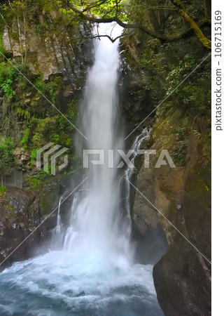 Izu Peninsula, Nakaizu, Kawazu Nanataki Falls, the most upstream Kamataki Falls, Kawazu Town, Shizuoka Prefecture (3) Izu Peninsula, Nakaizu, Kawazu Nanataki Falls, the most upstream Kamataki Falls, Kawazu Town, Shizuoka Prefecture (3) 106715169