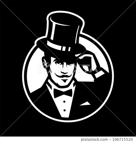 Gentleman Logo Vector Art, Icons, and Graphics for Free Download