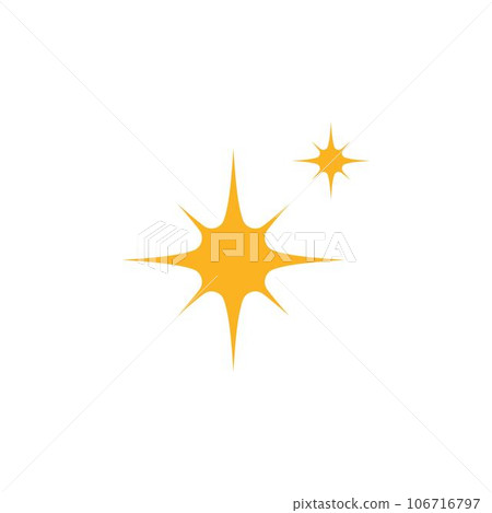 star logo stock illustration design 106716797