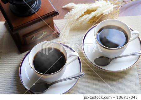 2 cups of coffee 2 cups of coffee 106717043