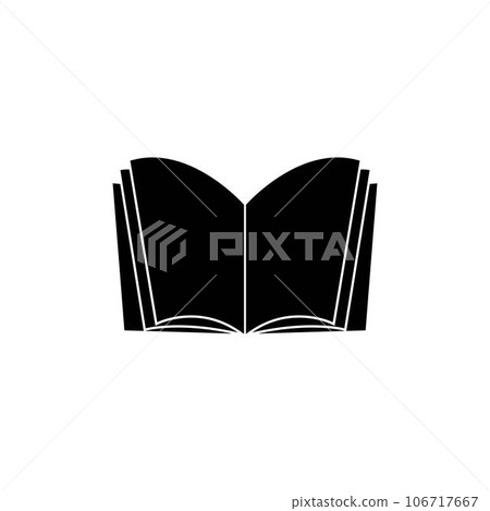 book logo stock illustration design 106717667