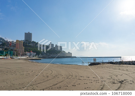 靜岡縣熱海市熱海的度假勝地熱海陽光海灘 106718000