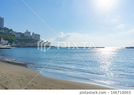 Atami Sun Beach, a resort area in Atami, Atami City, Shizuoka Prefecture 106718003