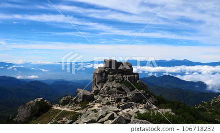 Gojo Rock, summit of Mt. Kinpu, Yamanashi Prefecture 106718232