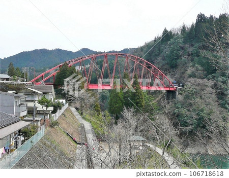 日田市舊津江溫泉附近的風景 日田市舊津江溫泉附近的風景 106718618