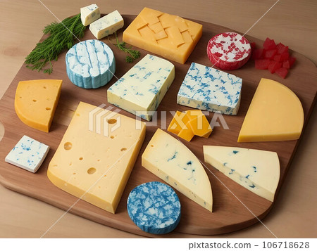Various cheese 106718628