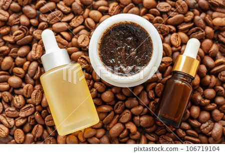 Handmade coffee scrub. Handmade coffee scrub. 106719104