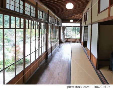 Shimonoseki Chofu Garden - Shoin-zukuri quartz glass and wide board and tatami hallways Shimonoseki Chofu Garden - Shoin-zukuri quartz glass and wide board and tatami hallways 106719196