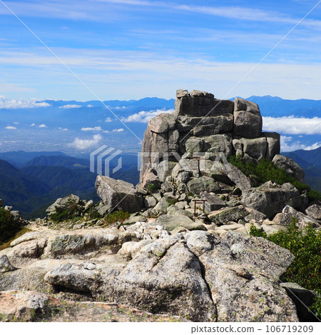 山梨縣金風山山頂五條岩 106719209