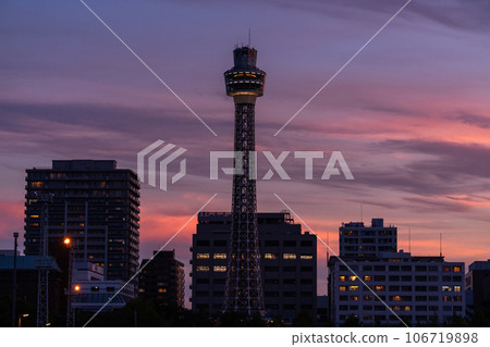 [神奈川縣] 山下公園/橫濱海洋塔夜景 106719898