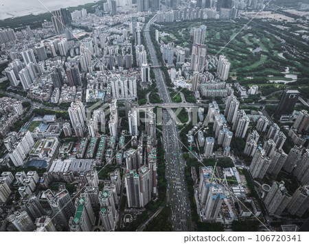 Landscape in shenhzen city, China Landscape in shenhzen city, China 106720341