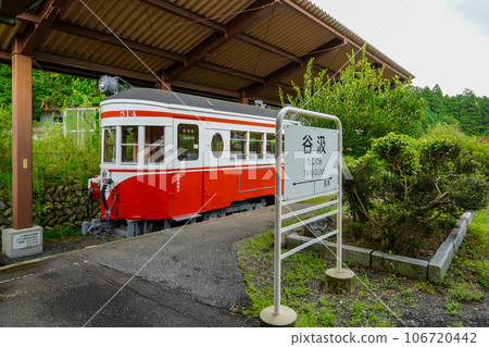 Mo510 type car No.514 Former Meitetsu Tanigumi Station (Ibigawa Town, Gifu Prefecture) 106720442