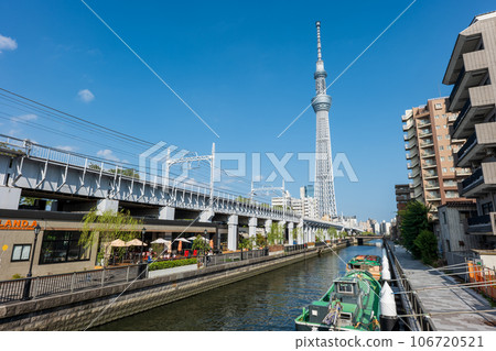 Tokyo Skytree from Tokyo Mizumachi 106720521