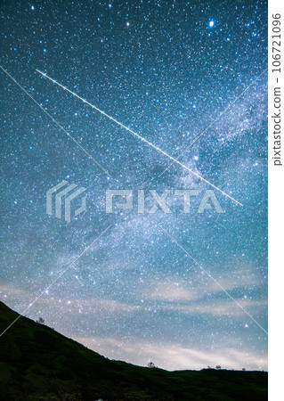 Milky Way and trajectory Milky Way and trajectory 106721096