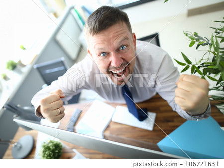 Man winner in office Man winner in office 106721631