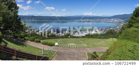 Suwa Lake from Tateishi Park Suwa Lake from Tateishi Park 106722499