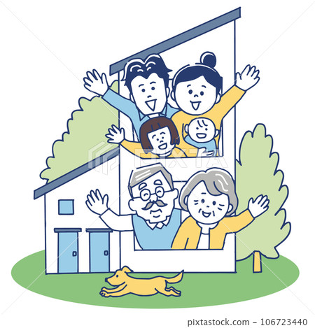 兩個家庭的房子和家庭 106723440